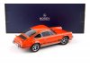 Масштабная модель Porsche 911 RS 2.7 Carrera 1973 оранжевый с черным 1:18 Norev 187681 ракурс 2
