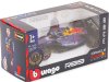 Масштабная модель Red Bull RB20 Team Oracle Red Bull Racing #1 Победитель Гран-при США 2023 Чемпион мира Макс Ферстаппен 1:43 BBurago BU18-38082-V-VEGAS ракурс 3