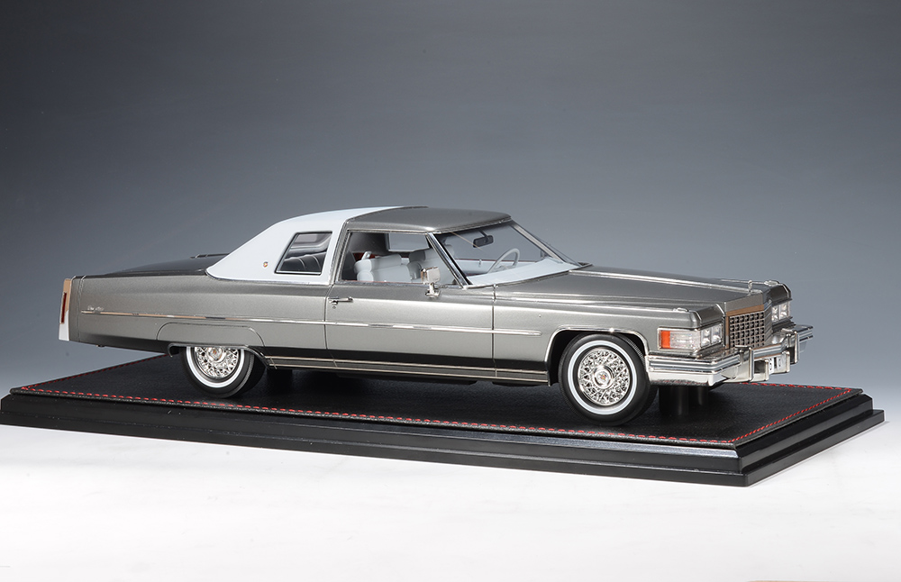 Cadillac Coupe De Ville 1976 Dunbarton Green échelle 1/18 Par Stamps-Models - STM1976603 - Neuve