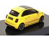 Масштабная модель FIAT Abarth 500E 2024 желтый 1:43 IXO MOC346 ракурс 4