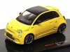 Масштабная модель FIAT Abarth 500E 2024 желтый 1:43 IXO MOC346