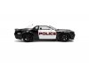 Масштабная модель Dodge Challenger R/T Scat Pack Widebody Highway Police 2023 Полиция, черный с белым ракурс 5