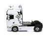 Масштабная модель Scania S-серии S 500 4x2 2020 седельный тягач, белый 1:43 IXO TR234 ракурс 4