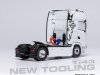 Масштабная модель Scania S-серии 2020 седельный тягач, белый ракурс 2