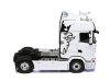 Масштабная модель Scania S-серии S 500 4x2 2020 седельный тягач, белый 1:43 IXO TR234 ракурс 8