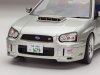 Масштабная модель Subaru Impreza WRX STi 2003 серебристый 1:18 Solido S1812303 ракурс 8
