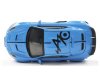 Масштабная модель Alpine A110 Radicale 70 2024 голубой с черным ракурс 4