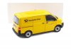 Масштабная модель Volkswagen T5 Transporter 2003 Почтовая служба Германии желтый 1:18 Norev 188617 ракурс 2
