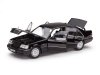 Масштабная модель Mercedes-Benz S600 (W140) 1997 обсидиановый черный металлик 1:18 Norev 183045 ракурс 3
