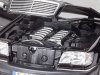 Масштабная модель Mercedes-Benz S600 (W140) 1997 обсидиановый черный металлик 1:18 Norev 183045 ракурс 8