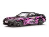 Масштабная модель Mazda RX-7 FD3RS Itasha Club 1999 черный с фиолетовым 1:18 Solido S1810605