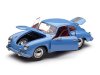 Масштабная модель Porsche 356A 1500 GS Carrera GT 1957 голубой (Aquamarine Blue) 1:18 Sunstar SUN1342 ракурс 3