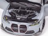 Масштабная модель BMW M3 CS G80 2023 серый металлик с черным 1:18 Minichamps 110023501 ракурс 8