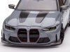 Масштабная модель BMW M3 CS G80 2023 серый металлик с черным 1:18 Minichamps 110023501 ракурс 6