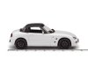 Масштабная модель Suzuki Cappuccino 1991 белый с черным 1:43 First 43 Models F43-061 ракурс 3