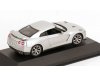 Масштабная модель Nissan GT-R R35 2008 серый металлик 1:43 First 43 Models F43-156 ракурс 2