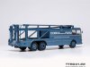 Масштабная модель FIAT Series 306-2 Bartoletti 1956 Cobra Ford Перевозчик гоночных болидов, синий ракурс 2