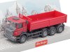 Масштабная модель Scania P 8х2/4 самосвал красный 1:87 OLM Design OLM333