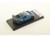 Масштабная модель Bugatti Chiron Pur Sport (agile blue) синий с черным 1:43 LookSmart LS520A ракурс 2