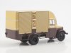 Масштабная модель АКЗ-51 Мебельный фургон кремовый с коричневым 1:43 ModelPro 0276MP ракурс 2
