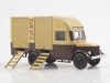Масштабная модель АКЗ-51 Мебельный фургон кремовый с коричневым 1:43 ModelPro 0276MP ракурс 3