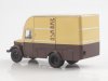 Масштабная модель АКЗ-51 Мебельный фургон кремовый с коричневым 1:43 ModelPro 0276MP ракурс 5