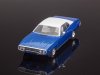 Масштабная модель Plymouth Satellite Sebring Plus 1971 синий с белым 1:43 IXO CLC601 ракурс 8