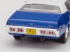 Масштабная модель Plymouth Satellite Sebring Plus 1971 синий с белым 1:43 IXO CLC601 ракурс 5