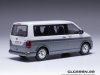 Масштабная модель Volkswagen T6 Multivan 2017 серый металлик с белым 1:43 IXO CLC595 ракурс 13
