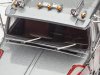 Масштабная модель Ford LTL 9000 1978 седельный тягач серый металлик с красным и черным 1:43 IXO TR222 ракурс 6
