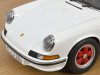 Масштабная модель Porsche 911 Carrera RS 2.7 1973 белый с красным 1:12 Norev 127514 ракурс 5