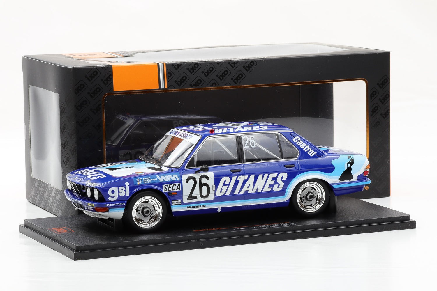 Масштабная модель BMW 528i (E28) #26 W.M. Racing Gitanes Jarier ...