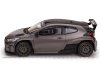 Масштабная модель Toyota GR Yaris Rally2 2024 (Rally Specs) матовый серый 1:18 IXO 18CMC210 ракурс 2