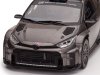 Масштабная модель Toyota GR Yaris Rally2 2024 (Rally Specs) матовый серый 1:18 IXO 18CMC210 ракурс 4