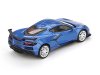 Масштабная модель Chevrolet Corvette C8 Z06 2023 синий ракурс 2