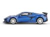 Масштабная модель Chevrolet Corvette C8 Z06 2023 синий ракурс 3
