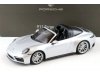 Масштабная модель Porsche 911 Targa 4 GTS (992) серебристый 1:18 Minichamps WAP0211460RTRG ракурс 1