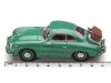 Масштабная модель Porsche 356 coupe зеленый 1:43 Schuco 450725400 ракурс 4