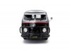 Масштабная модель Volkswagen T1 Cool Kombi Sport с прицепом-трейлером A Team 1950 (Команда-А)черный с серым и красным 1:18 Solido S1810903 ракурс 7