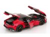 Масштабная модель Ferrari 12cilindri 2024 красный с черным 1:18 Polistil 18FE02010-WB ракурс 4