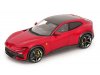 Масштабная модель Ferrari Purosangue 2022 красный металлик с черным салоном