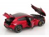 Масштабная модель Ferrari Purosangue 2022 красный металлик с черным салоном ракурс 3
