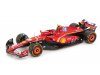 Масштабная модель Ferrari F1 Sf-24 Team Scuderia Ferrari #55 Season (2024) Carlos Sainz, красный с черным