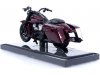 Масштабная модель Harley-Davidson Road King Special 2017 бордовый ракурс 2