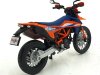 Масштабная модель KTM 690 SMC R 2023 оранжевый с черным ракурс 3