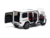 Масштабная модель Mercedes-AMG G63 (W463) Edition 55 (2022), Opalit белый 1:18 Almost Real ALM820807 ракурс 2