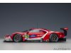 Масштабная модель Ford GT GTE Pro 24 часа Ле-Мана 2019 #67 A.Priaulx/H.Tincknell/J.Bomarito, красный с белым 1:18 AUTOart 81911 ракурс 3