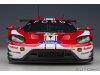 Масштабная модель Ford GT GTE Pro 24 часа Ле-Мана 2019 #67 A.Priaulx/H.Tincknell/J.Bomarito, красный с белым 1:18 AUTOart 81911 ракурс 5