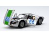 Масштабная модель Porsche 904 Carrera GTS Ch.904-005 #86 победитель Targa Florio (1964) Colin Davis - Antonio Pucci, серебристый 1:18 CMC M-230 ракурс 2
