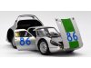 Масштабная модель Porsche 904 Carrera GTS Ch.904-005 #86 победитель Targa Florio (1964) Colin Davis - Antonio Pucci, серебристый 1:18 CMC M-230 ракурс 3